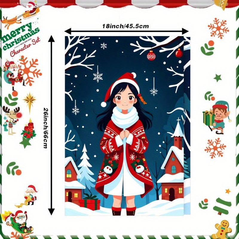 Set of two 18*26 Kitchen Towels perfect for Christmas and Winter Season. Add a festive touch to your kitchen decor with these soft Christmas-themed towels featuring snowflakes. Great gift decorations too!