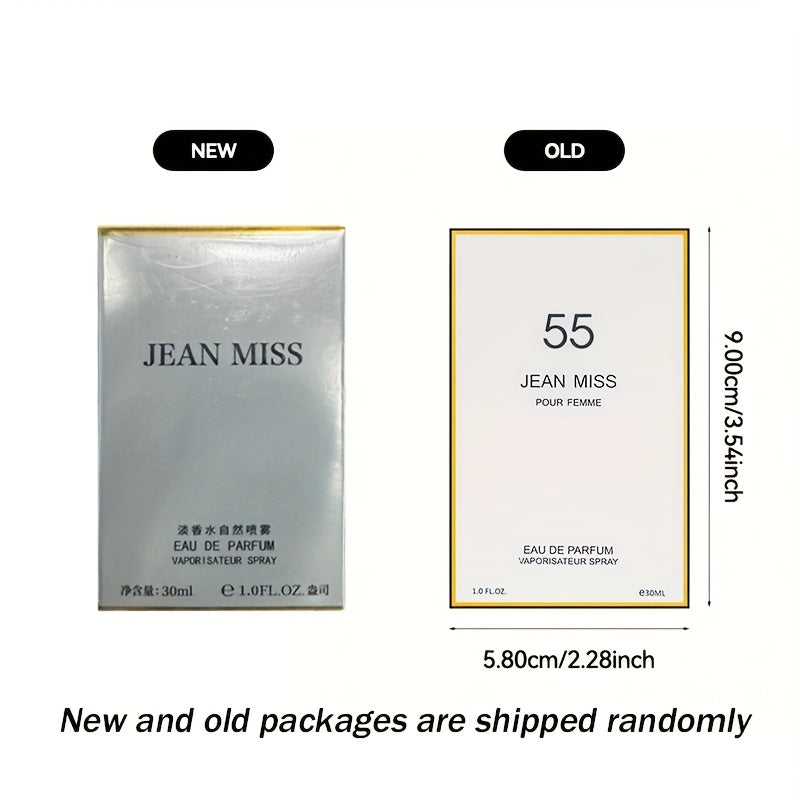 Jean Miss Elegant Women's Perfume, 30ml, Fresh Floral Scent, Long-Lasting with Unique Lady Charm, Perfect for Parties, Alcohol-based, Fragrance Concentration 5-15%