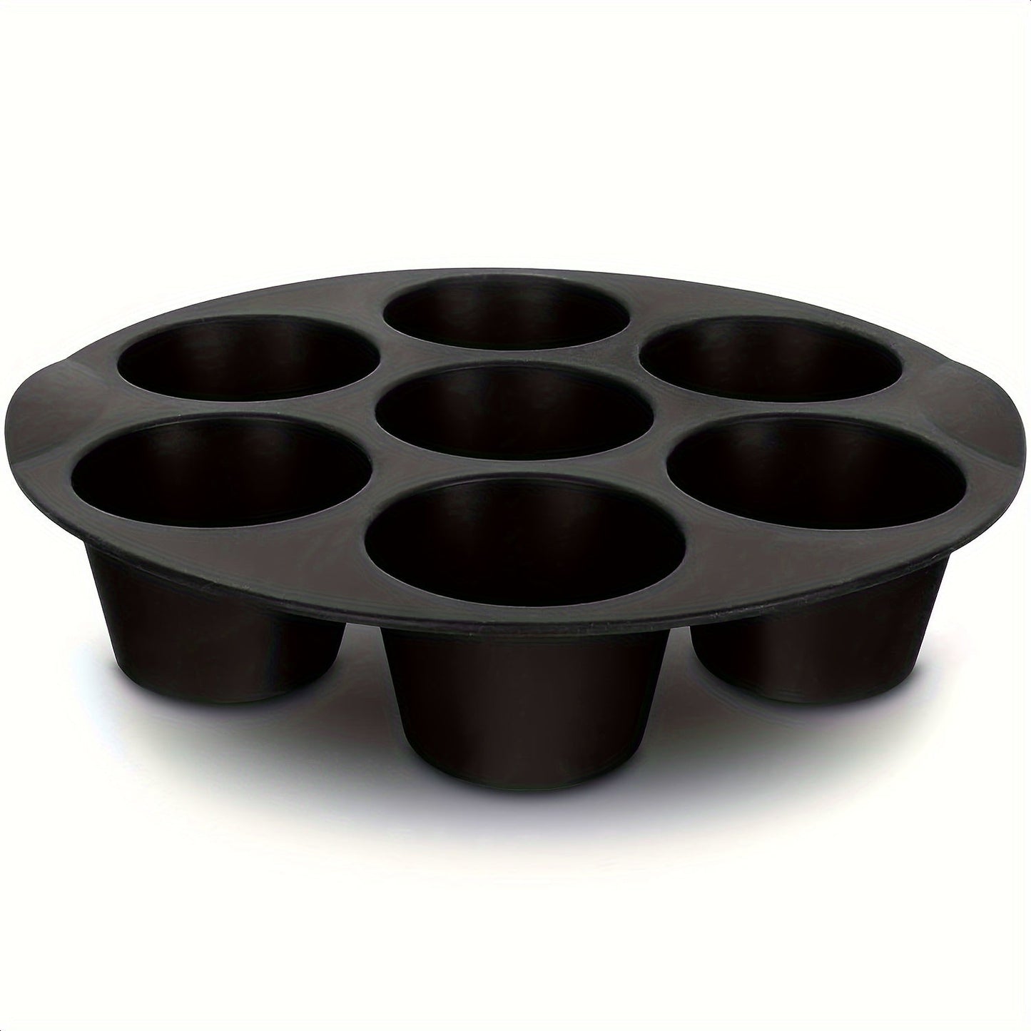 Get your hands on the Air Fryer Muffin Pan, a silicone mini cupcake mold that fits 3.7QT - 6.1QT air fryers. This versatile baking tool is a must-have kitchen gadget for all your baking needs.