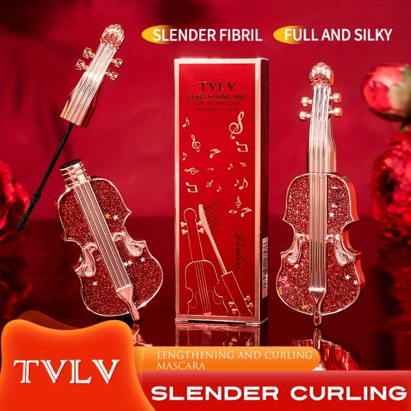 TVLV Violin Lengthening Curl Styling Mascara: Waterproof, Slim, Long-lasting, No Smudging