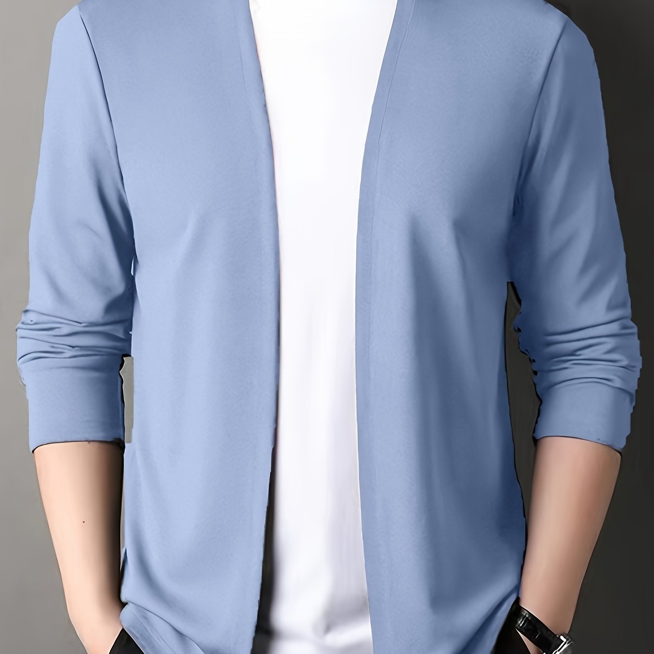 Men's Casual Knitted Cardigan for Outdoor Activities