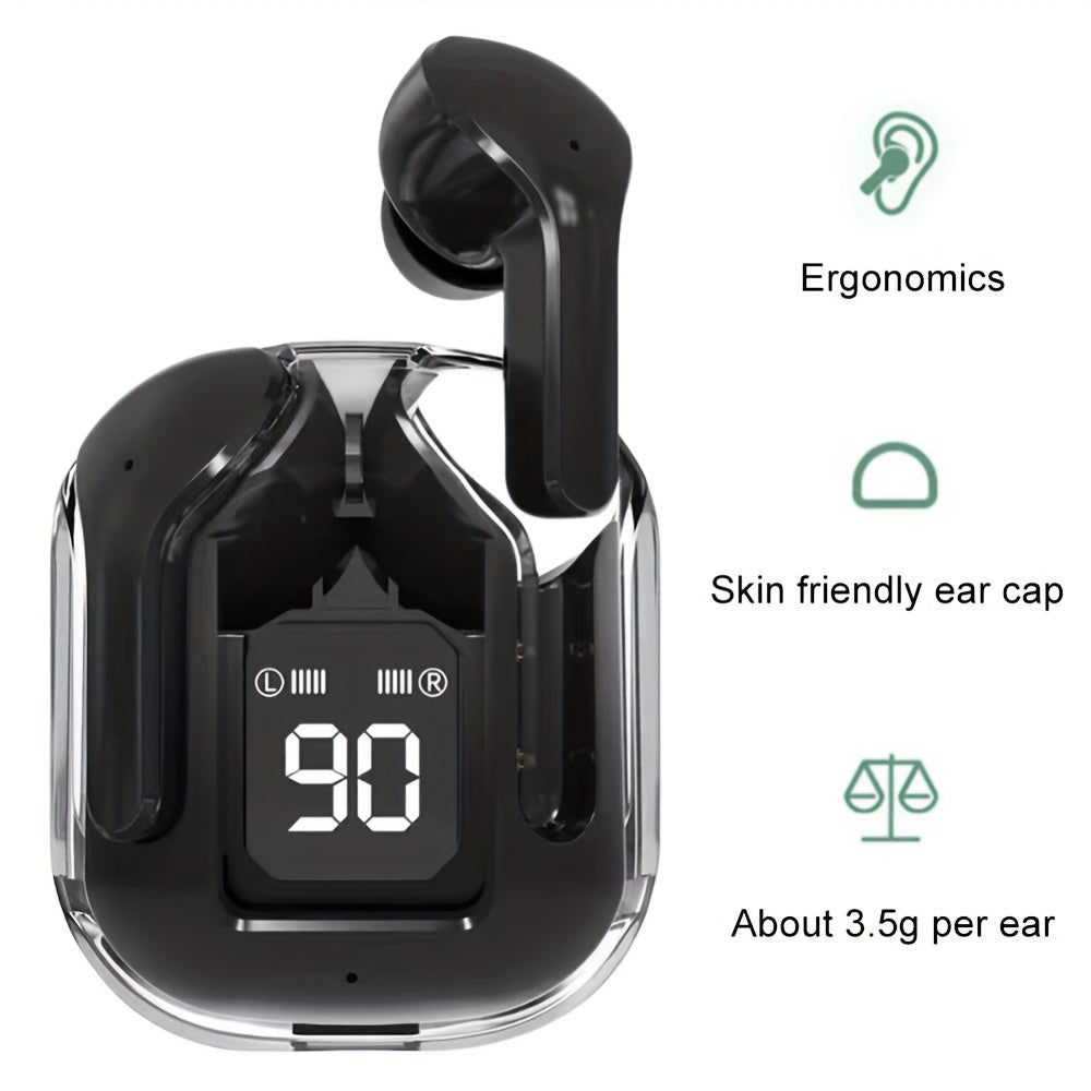 Wireless Earbuds with Active Noise Canceling, Microphone, Charging Case, In Ear Stereo Sound