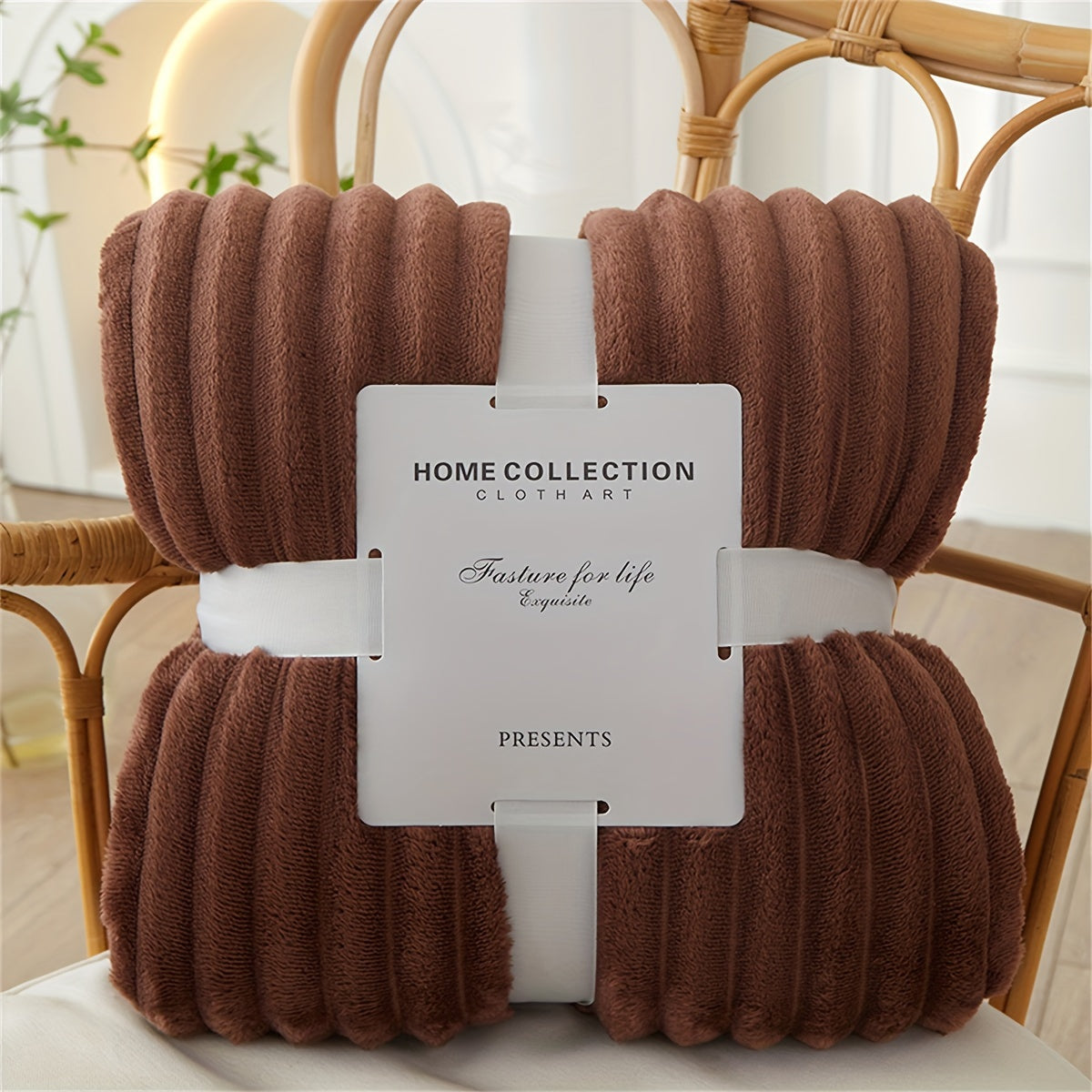 Soft and cozy plush blanket, perfect for travel, sofa, bed, and home decor. Ideal gift for family and friends. This warm throw blanket is great for napping on the couch, sofa, office, bed, or while camping. A versatile gift blanket for all seasons.