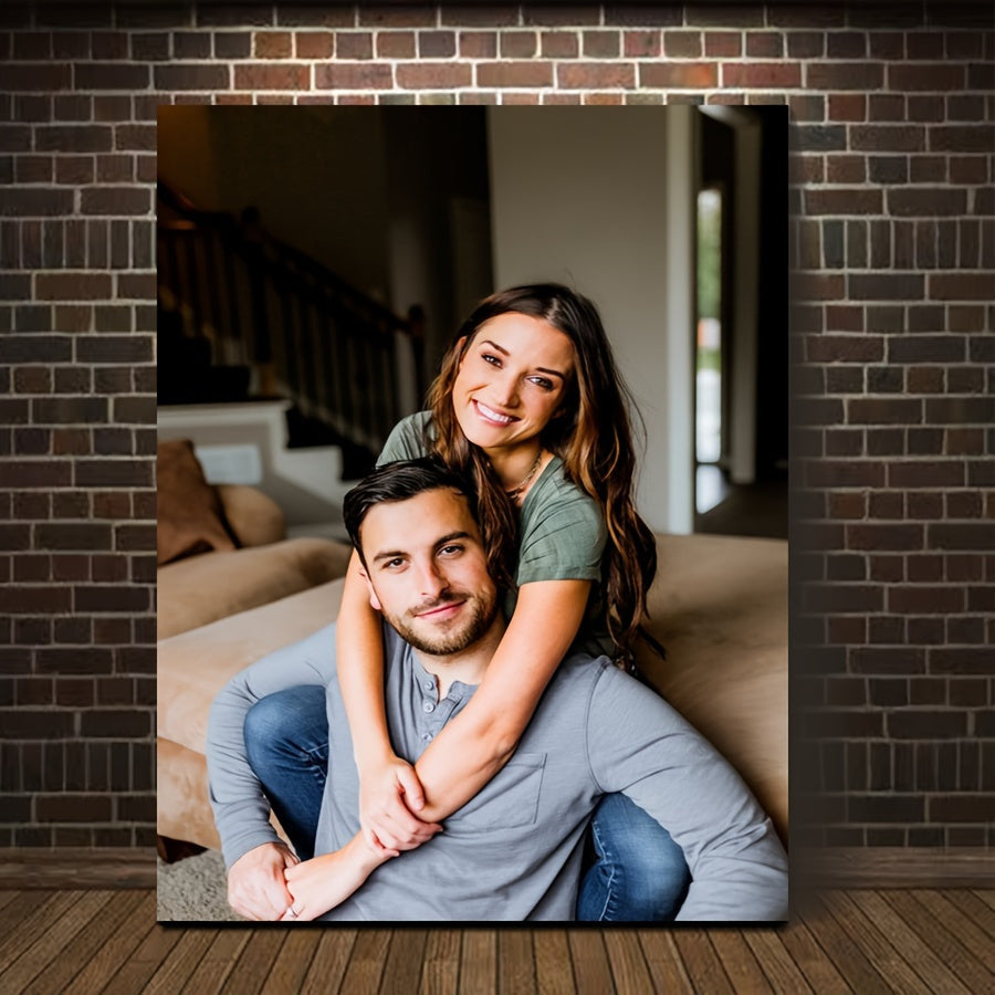 Customizable Wooden Picture Frame sized at 29.97cm x 39.88cm - Ideal for Couples, Perfect for Birthdays and Special Occasions, Enhances Bedroom and Living Room Decor