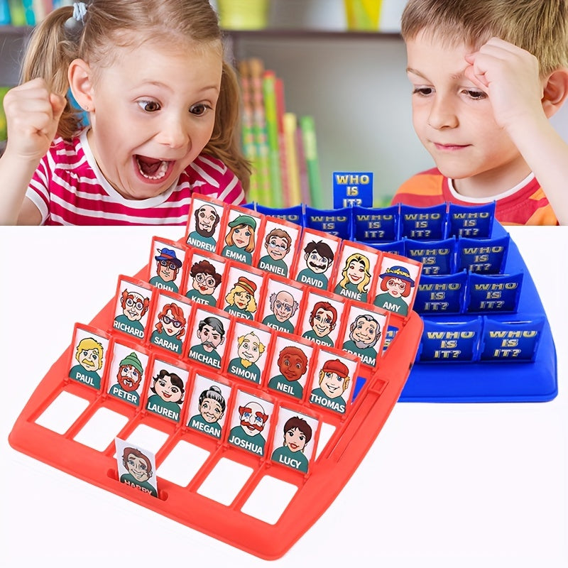 Who Is It: famous classic board game for family parties, parent-child fun.