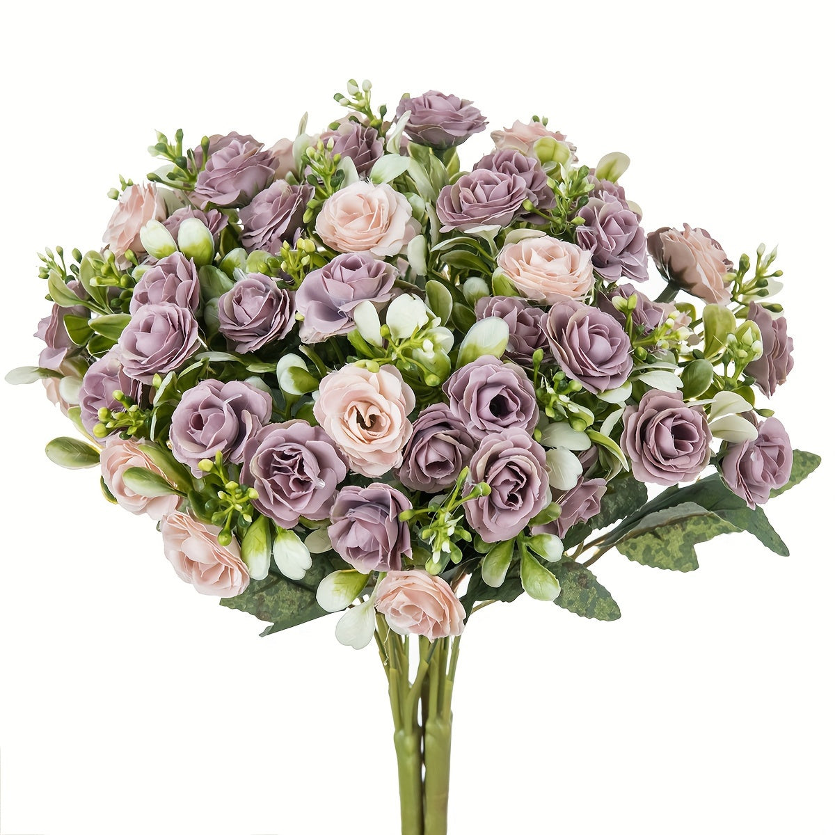 1/3 premium artificial rose flowers for wedding and party decor.