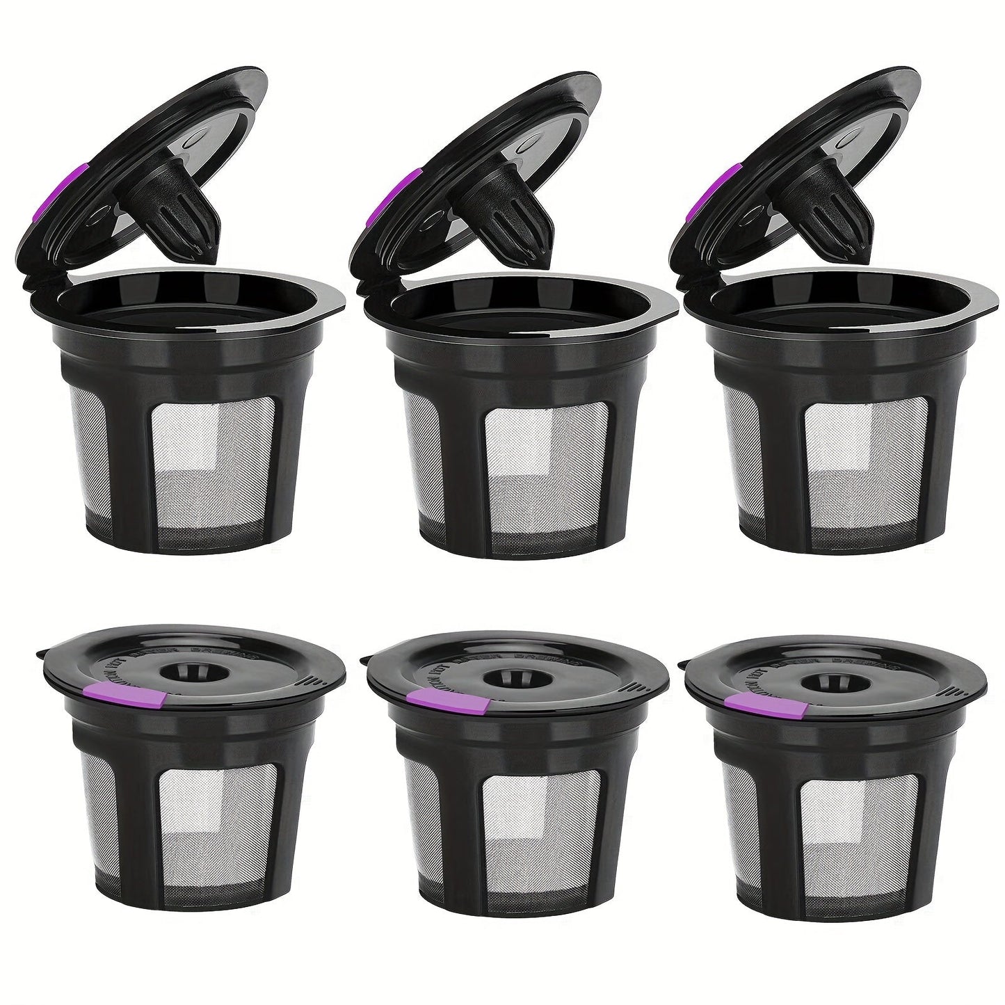 Refillable Reusable K Cups for Keurig, Compatible with Keurig 2.0 and 1.0, BPA-Free