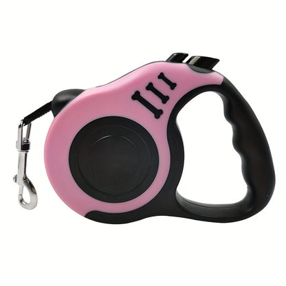 Automatic retractable dog leash for walking and running puppies