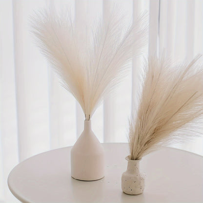 Set of 20 artificial pampas grass stems for home decor, weddings, and holidays. No container included.