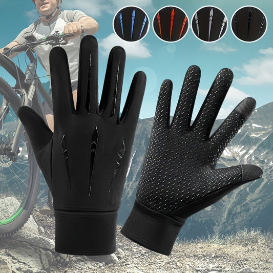 Durable Motorcycle Gloves, Breathable Bike Gloves for Outdoor Fitness, Comfortable Unisex Gloves for Fishing and Camping