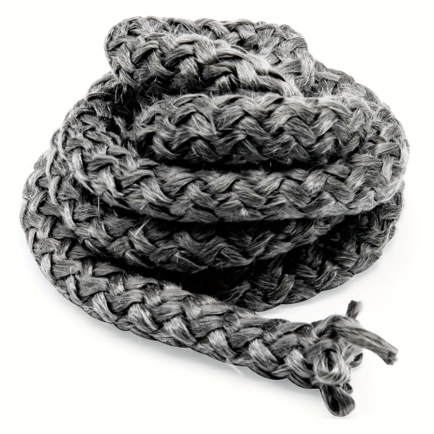 The Broil-X Fireplace Door Seal Rope is a 3/4'' x 7ft graphite-impregnated fiberglass rope that is compatible with Englander Pellet Stoves (25-PDVC, 28-3500), Wood Stoves (18-MH, 24-AC) and many other models.