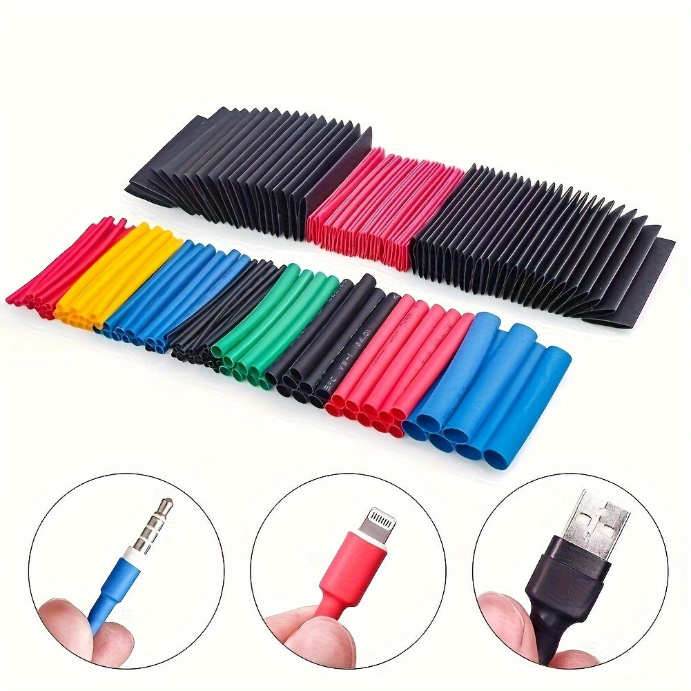 UMLIFE Heat Shrink Cable Sleeve Kit - 580pcs, 2:1 Shrink Ratio, Professional Wire Insulation, Durable Polyolefin, Assorted Sizes