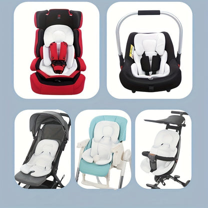 Give the gift of comfort and safety with the Ultimate Stroller Seat Cushion Set, including a Basket Safety Seat Inner Cushion Protector and Double-Sided Baby Waist Cushion. Perfect for Christmas, Halloween, or Thanksgiving.