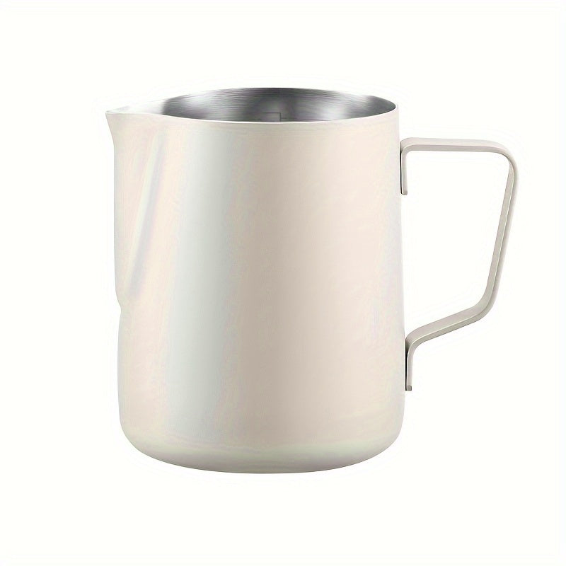 350ml Stainless Steel Milk Frothing Pitcher, Ideal for Creating Perfectly Frothed Milk for Cappuccinos and Lattes, Perfect for Espresso Machines and Latte Art