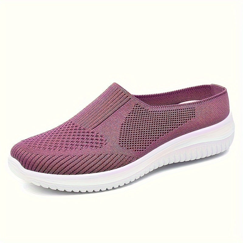 Women's slip-on loafers with soft, breathable fabric and PU sole, perfect for spring and summer. Ideal for casual wear.