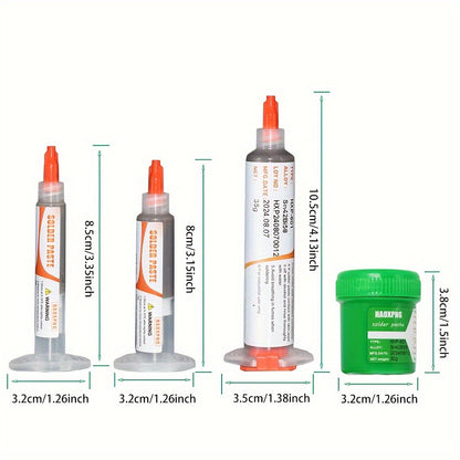 HAOXPNG Solder Paste for SMD Repair, LED, Home Renovation, and Electronics Repair