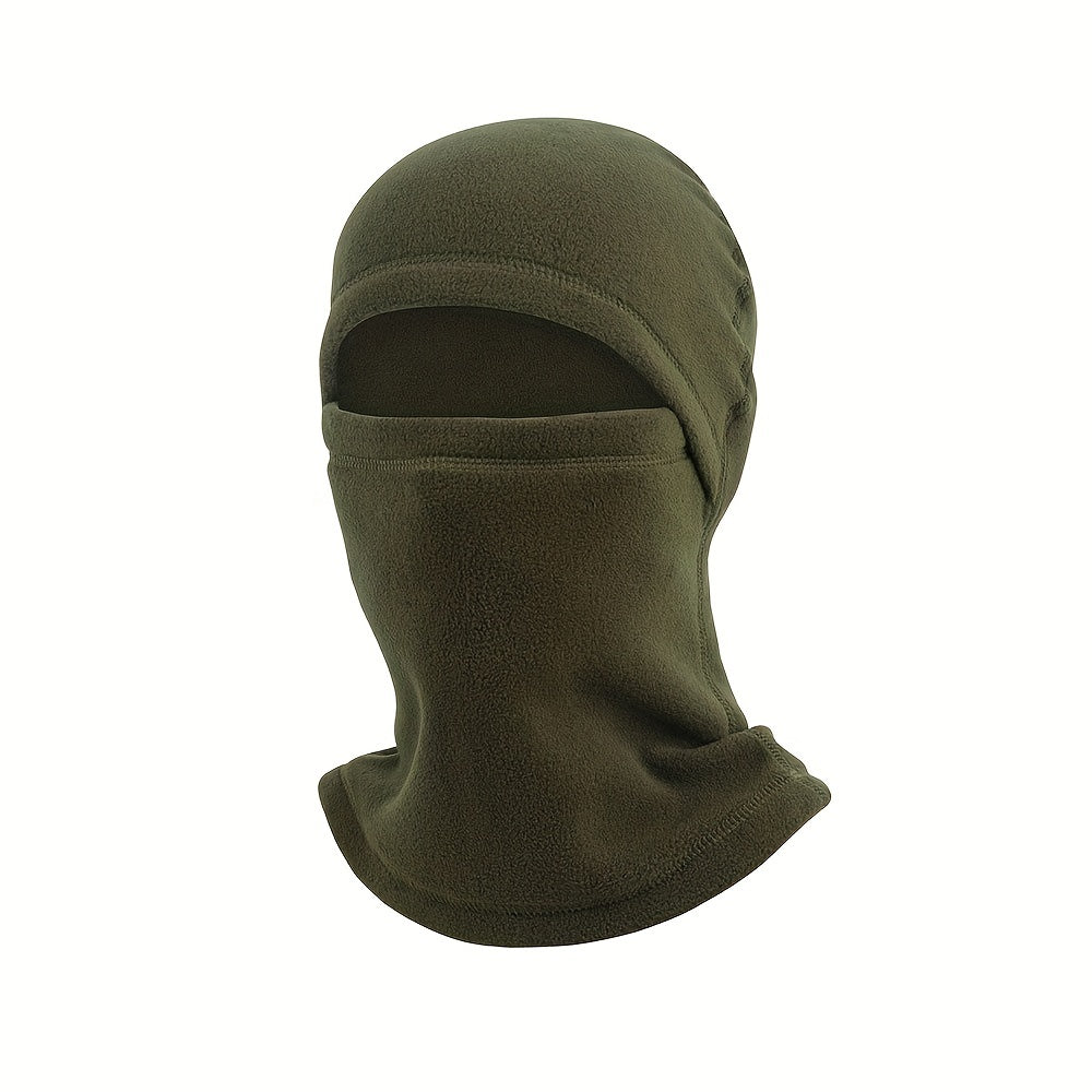 Stay warm and stylish with the 1pc Thermal Mask Multi-functional Windproof Ski Hat. Made with Polar Fleece, this sports warm hood is the perfect choice for gifts.