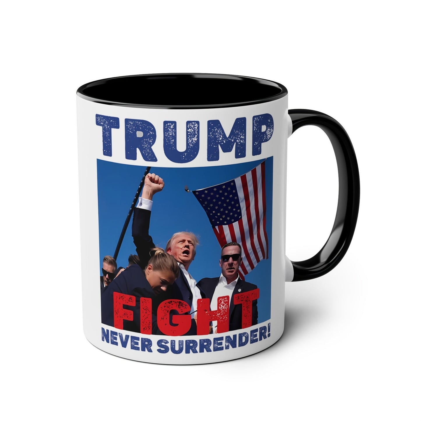 Trump 2024 Advocate Mugs: Stand Up for Trump and America - Ceramic Mugs for Loyal Trump Supporters