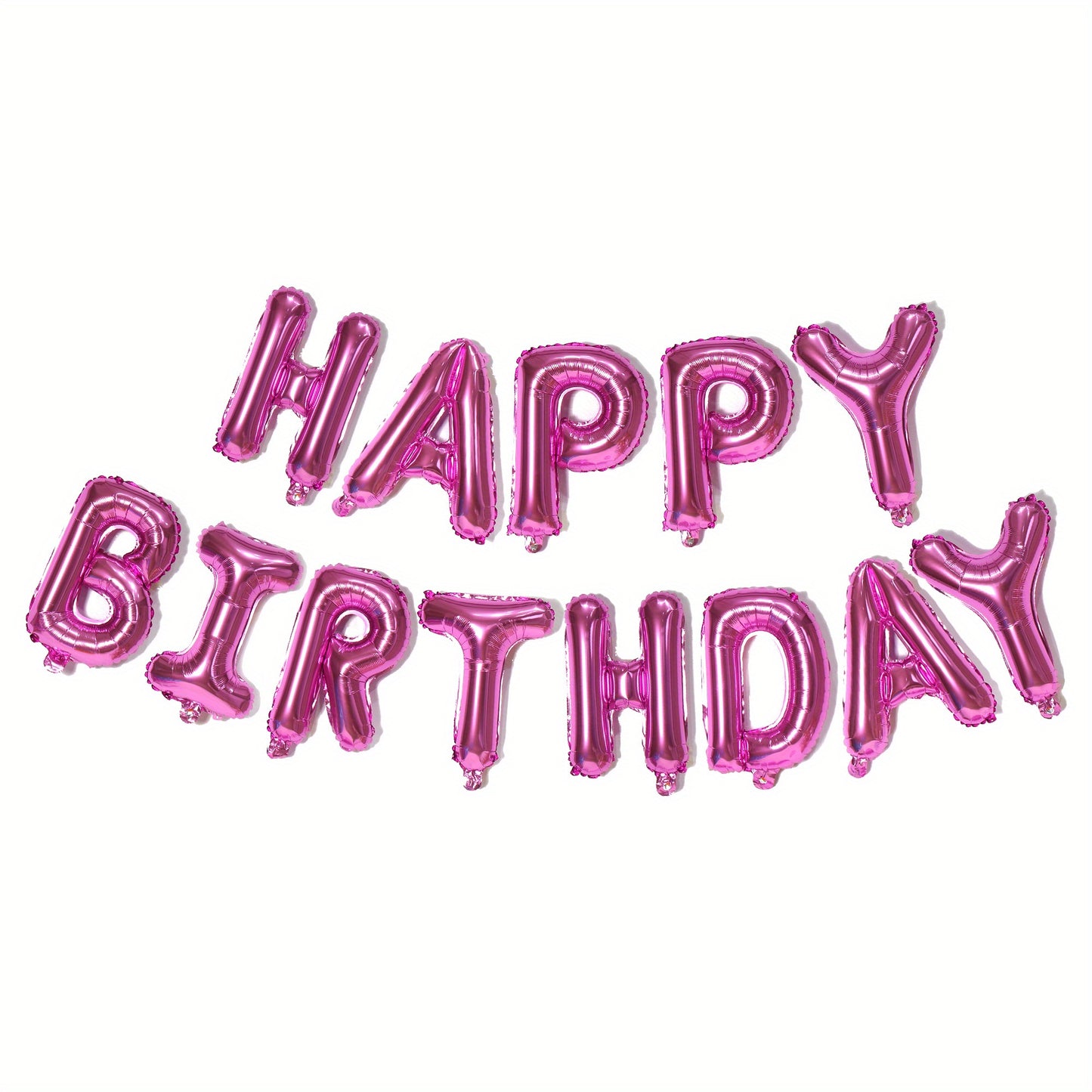 16-inch American Version Happy Birthday Letter Balloon Set, Aluminum Film, Factory Direct Sales