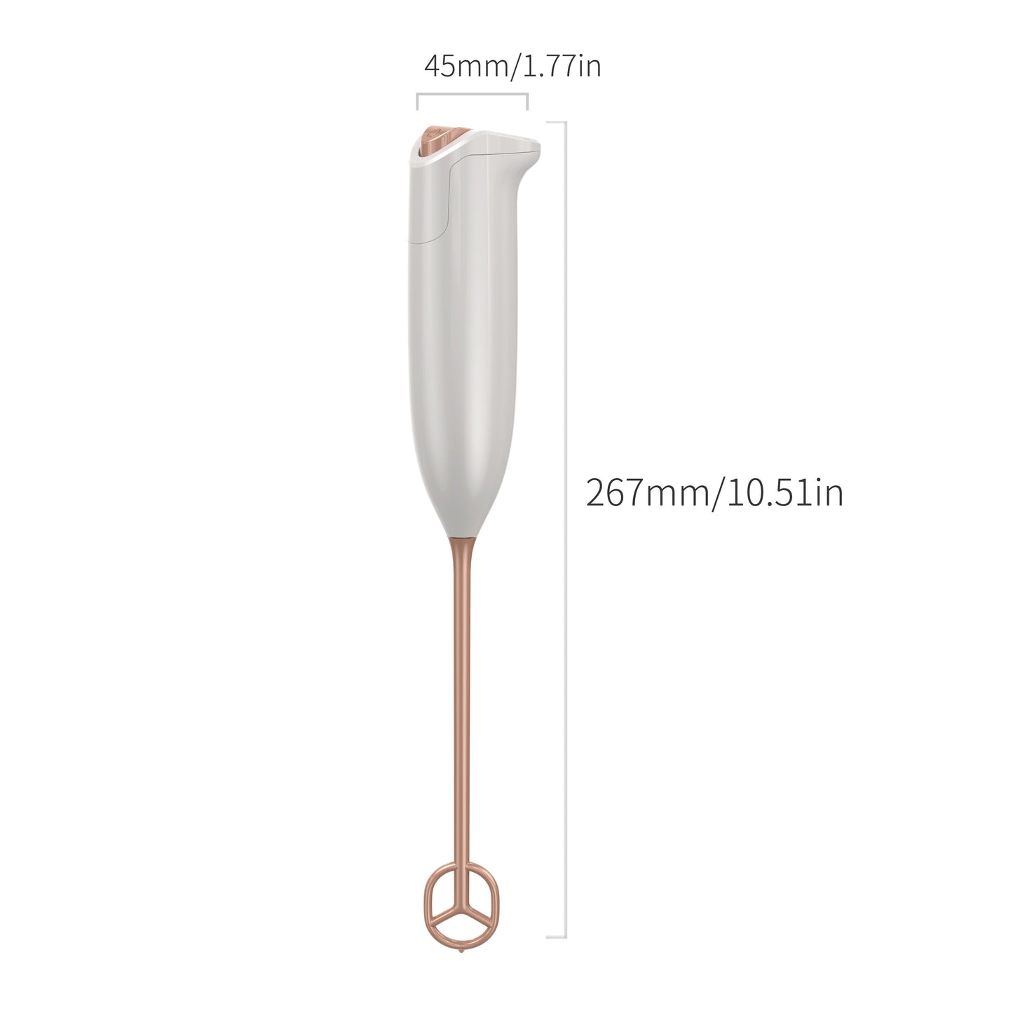 Get the 1-piece Electric Handheld Mixer, Mini Blender perfect for juicing and dough. This Battery-Powered Multifunctional Drink Stirrer is easy to clean and makes a fantastic holiday gift for Halloween or Christmas.