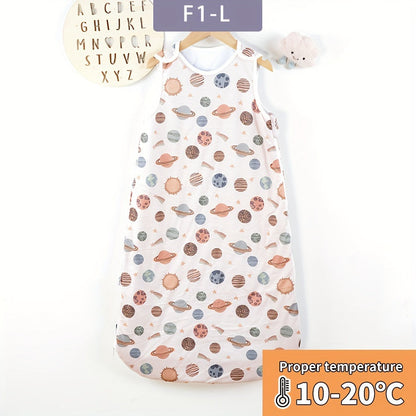 Youngsters Sleep Sack: Cozy, Cute, and Sleeveless - Made of Soft Polyester, Gentle on Skin, Available in Multiple Sizes