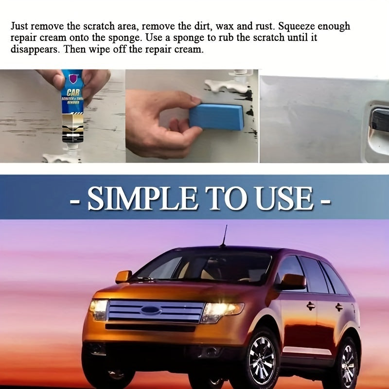 Remove scratches with this kit and make your car's paint surfaces shine again.