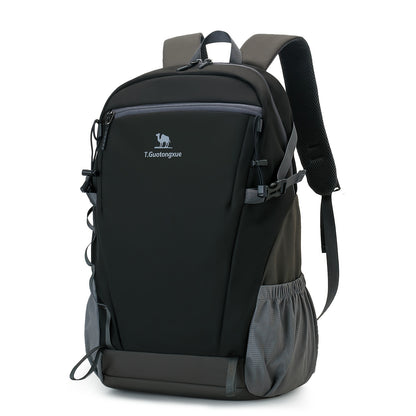 1pc Fashionable Laptop Backpack made of nylon with a fashionable checkered pattern, suitable for outdoor hiking and carrying a laptop.