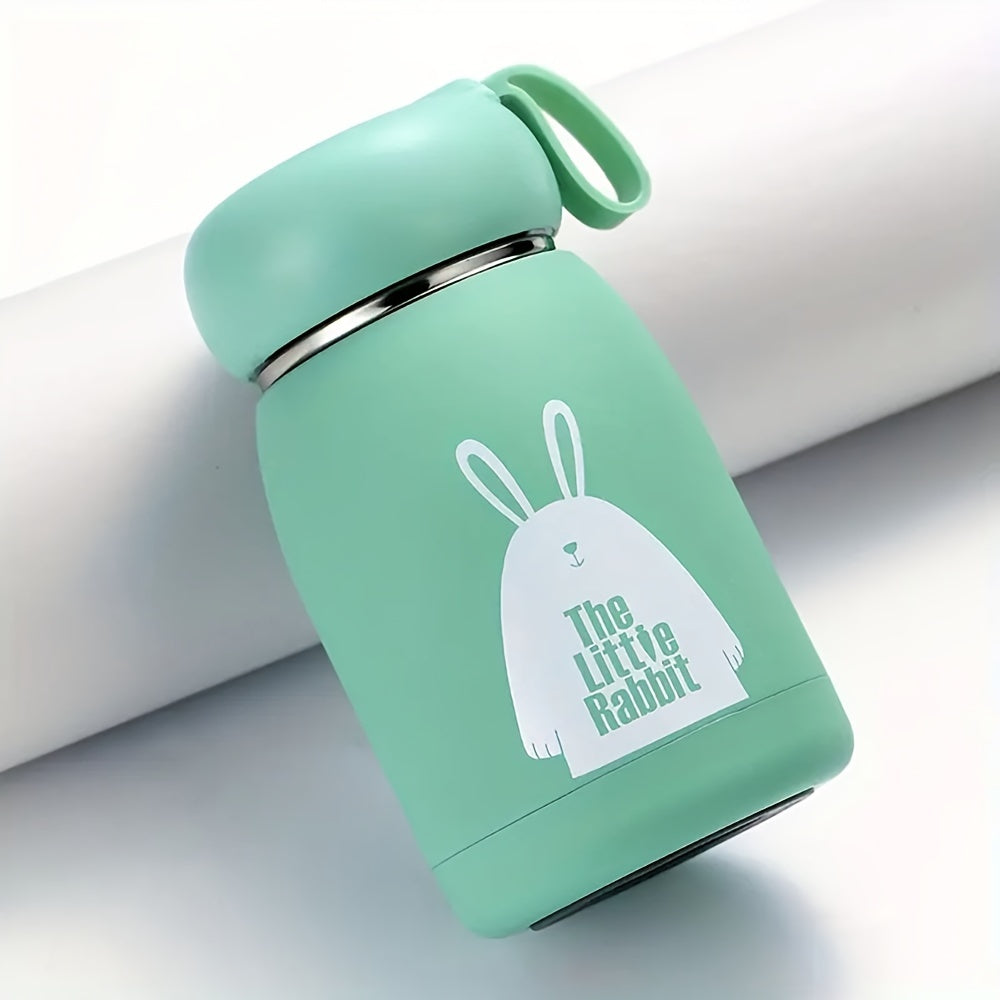 One Piece Bunny Rabbit Vacuum Flask - Keep Your Drinks Hot or Cold with this 320ml/10.82oz Insulated Water Bottle - Cute Kawaii Design Perfect for Travel - Ideal for Summer and Winter Beverages - Great Gift Idea