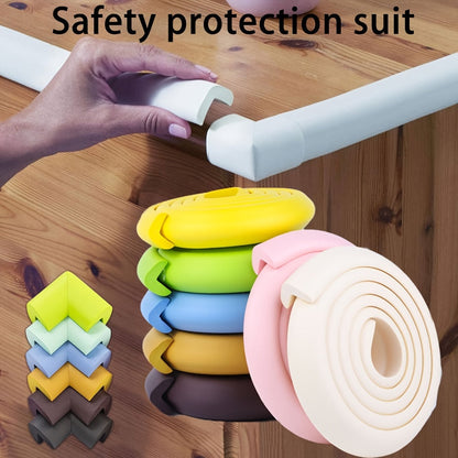 [Best Seller] 1PC2m Protective Strip Set with 8 Anti-Collision Corner Guards | Widened Stickers for Youngster's Bump Protection on Furniture and Walls