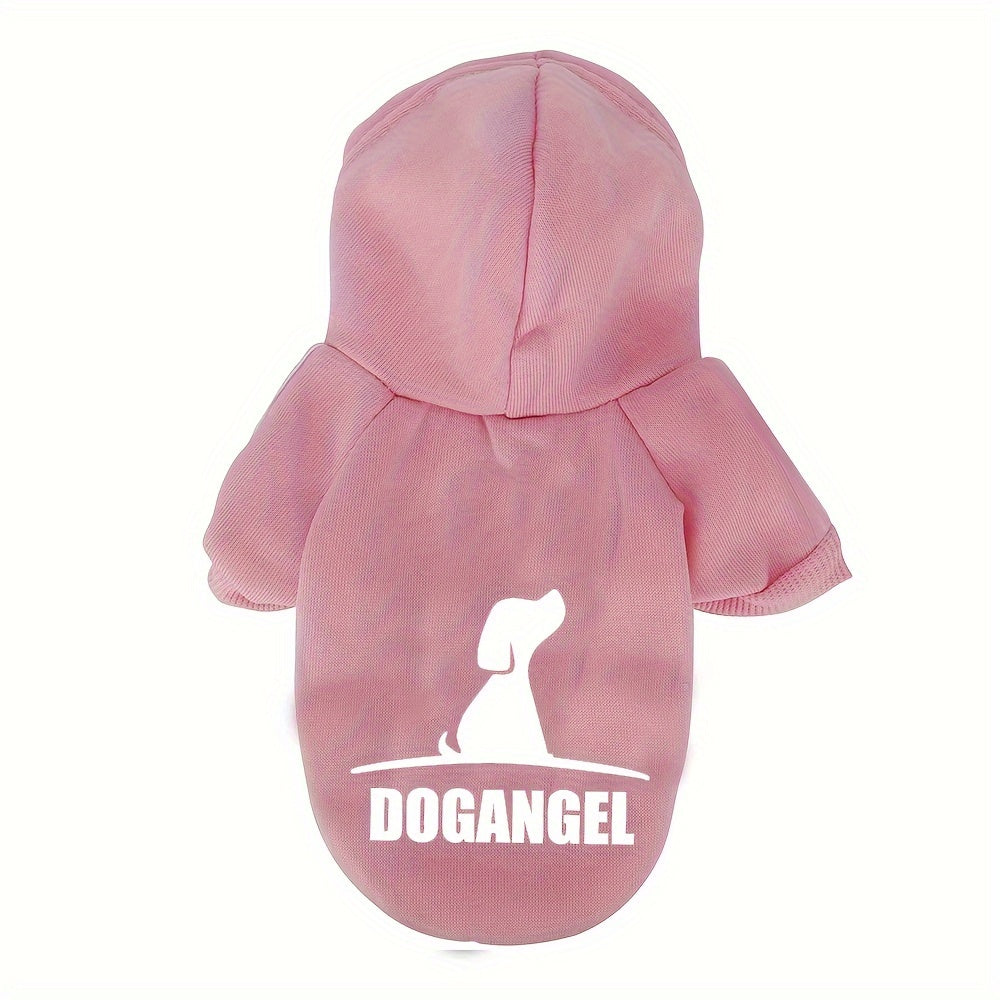 Stylish pet hoodie for fashionable dogs.