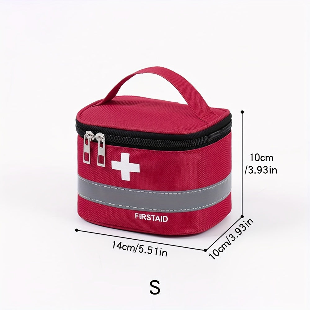 Travel in style with the Women's Travel First Aid Kit - Made of tough polyester, this portable medicine organizer is perfect for home and outdoor use.