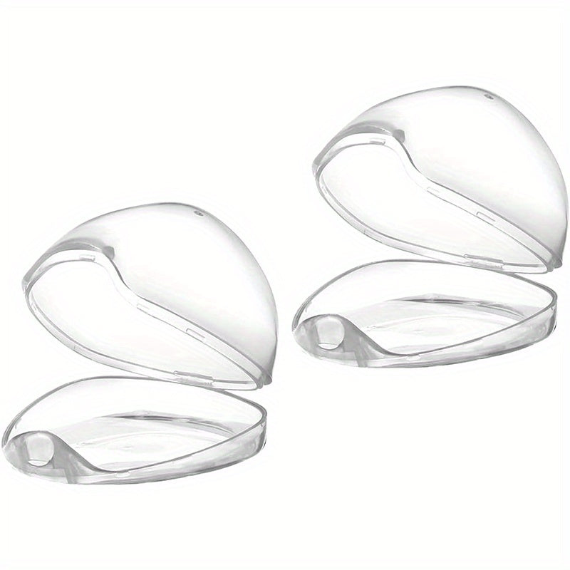 Clear Pacifier Container, Pacifier Storage Box, Non-Toxic Pacifier Holder for On-the-Go and at Home