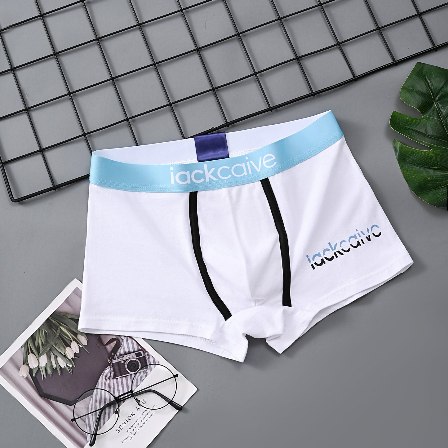 High-quality cotton boxer shorts for men in various styles and colors.