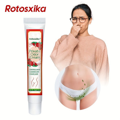 Rotasxika Private Odor Cream for Women, Rose Scented, 20g - Single Pack