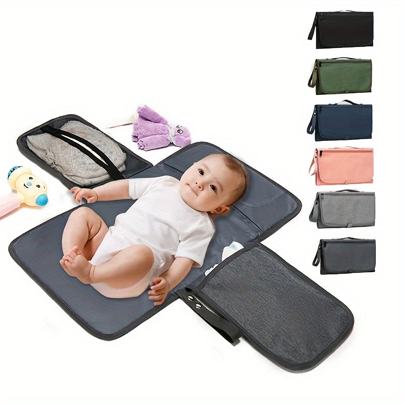 Waterproof Portable Diaper Changing Pad: Travel Station Kit with Pockets - Ideal Baby Shower Gift for Christmas, Halloween, Thanksgiving, or Any Occasion!