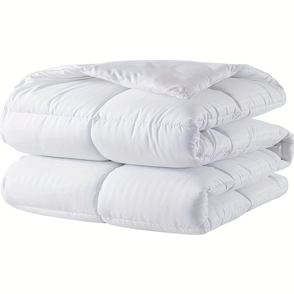 1pc Quilted Comforter Duvet Insert with Polyester Filling