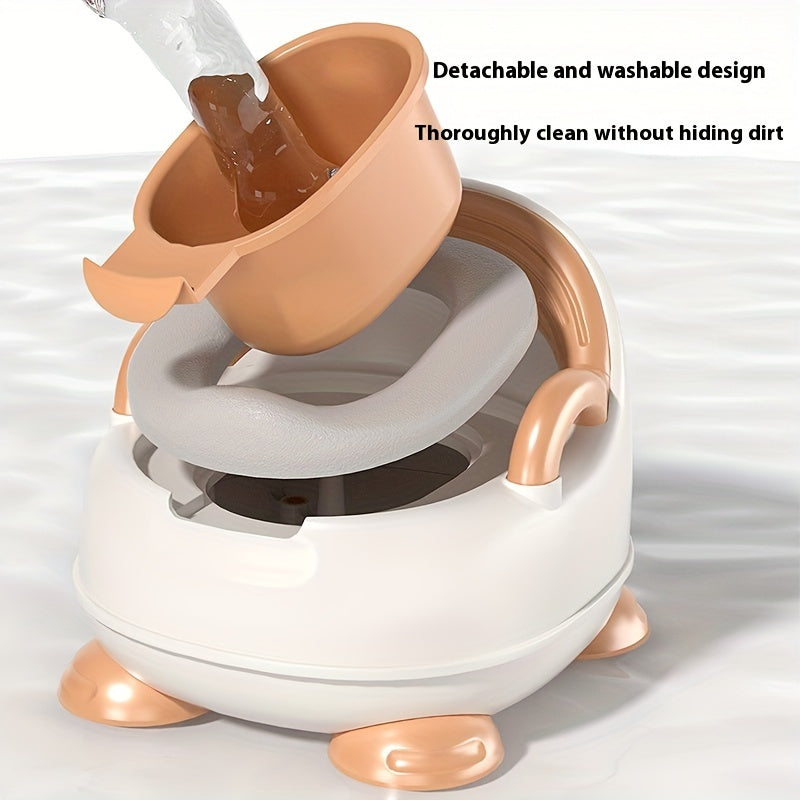 Kids' Potty Training Seat - Shiny Gold, Strong Plastic, Great for Boys & Girls - Perfect Present for Christmas, Halloween, Thanksgiving