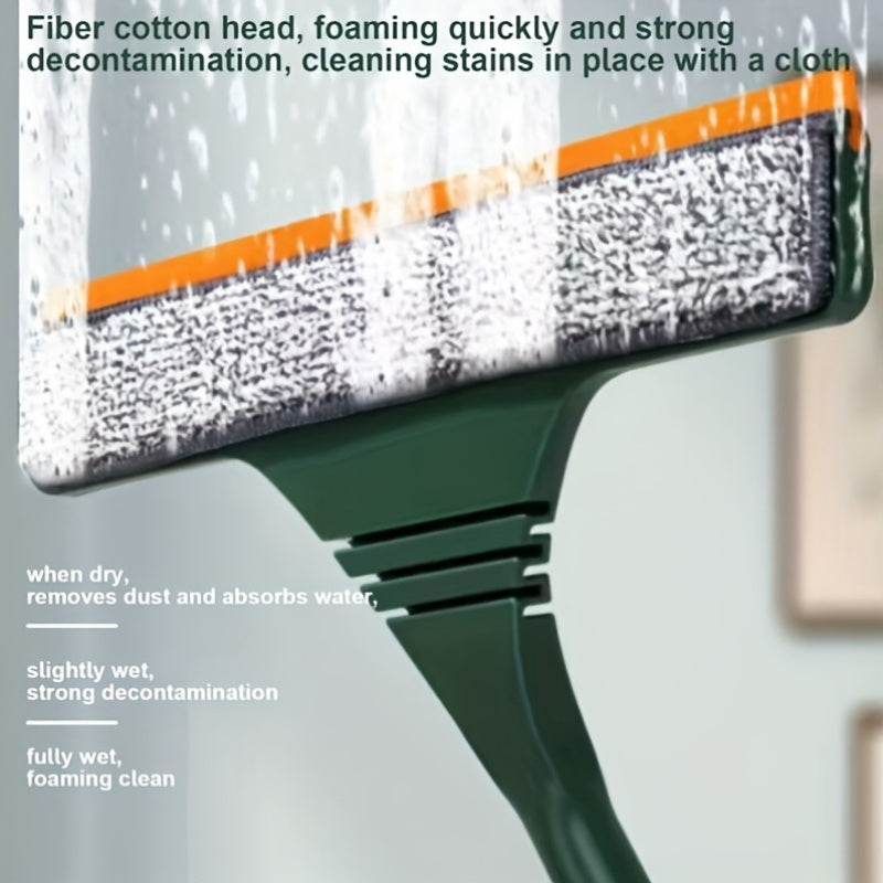 This special squeegee is designed for home use and is ideal for cleaning windows in high-rise buildings. Its double-sided scraping feature makes it perfect for tackling those hard-to-reach windows.