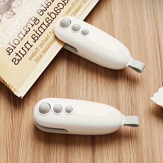 Handheld Mini Portable Kitchen Sealer - USB Rechargeable Clip for Preserving Freshness in Snack Bags