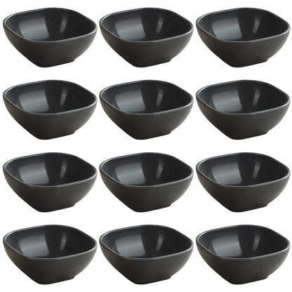 8 to 12 square sauce bowls for Korean, Chinese, and Middle Eastern styles.