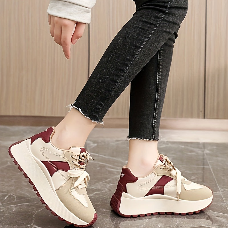 New chunky sole casual sneakers for women - great for daily wear