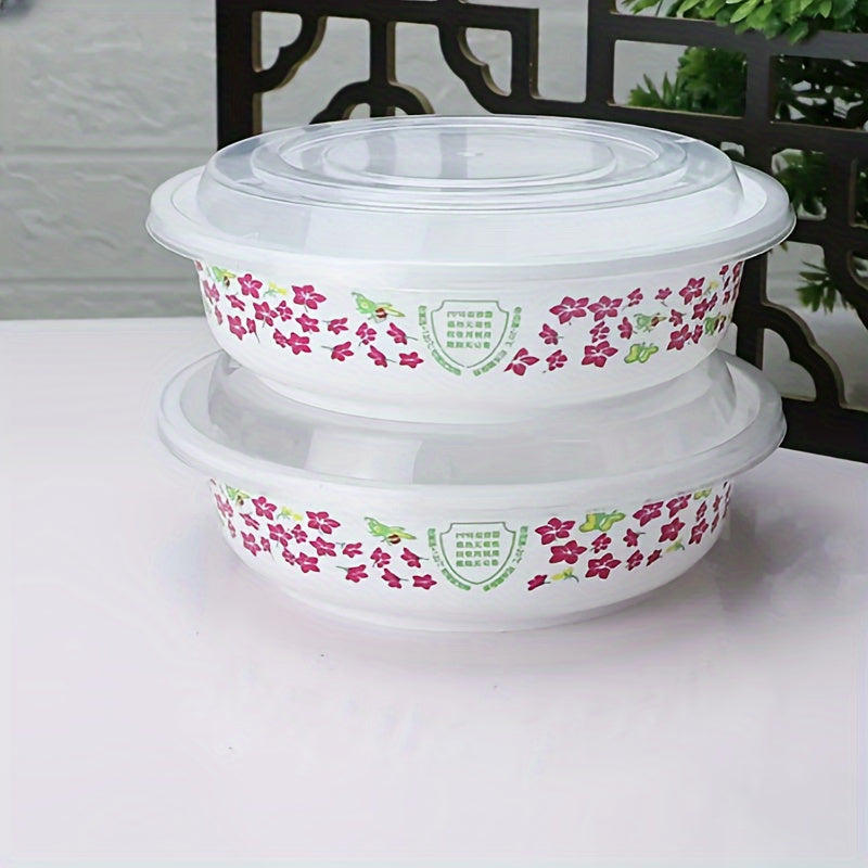 24 Sets of 600ml Meal Preparation Containers with Lid, made of BPA-Free and Safety Grade PP Material. These reusable containers are microwaveable and can be refrigerated, perfect for storing salads, side dishes, soups, pasta, or lunch on the go.