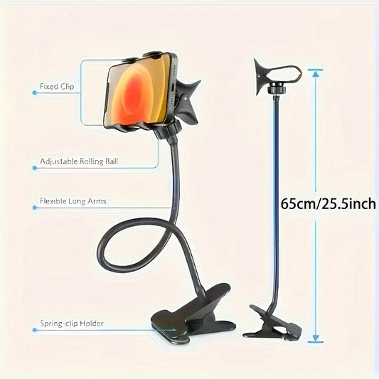 360-degree rotatable phone holder made of PC material for various settings, suitable for ages 12 to 14 and 18+.