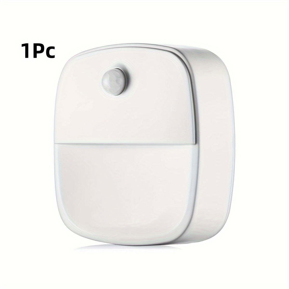 1pc or 3pcs Motion Sensor Light, cordless LED night light for various locations (warm white).