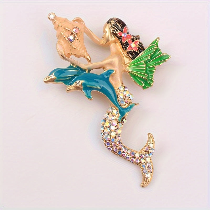 Elegant Vintage-Inspired Brooch and Pin Set with Unique Irregular Shape, Featuring Stunning Water Opal Detailing. A Stylish and Versatile Accessory Perfect for Women.