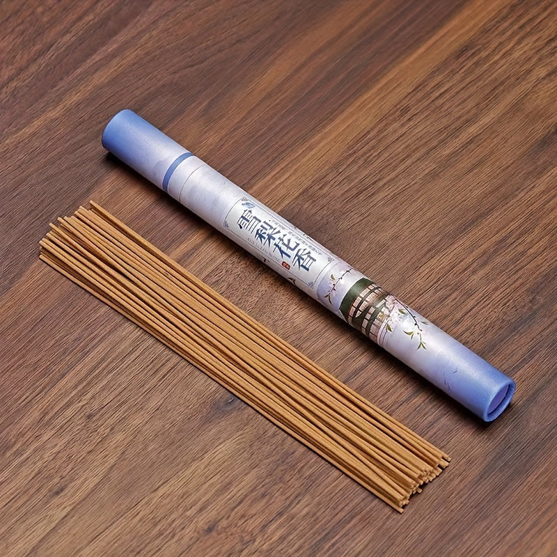 40 pieces of floral-scented incense sticks (20g each) in Osmanthus, Lavender, and Rose scents for air purification, odor elimination, and a luxurious home fragrance experience for women.