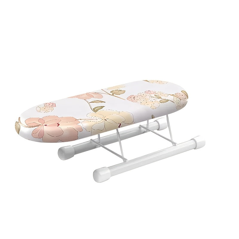 Get the perfect Christmas gift with the 1pc HeatGuard Mini Ironing Board Cover with Pad. Made of PET material, this non-electric cover is heat-resistant and anti-scalding, providing protection for boards measuring 25.98cm x 11.0cm. Featuring a festive