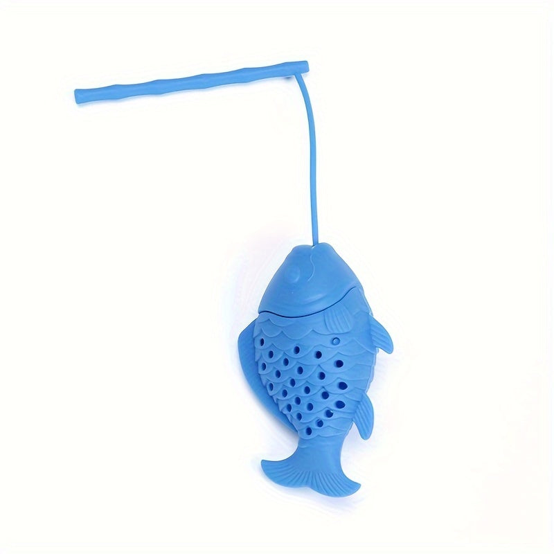 Silicone Cute Little Fish Tea Strainer: A Hygienic and Convenient Home Tea Brewing Tool