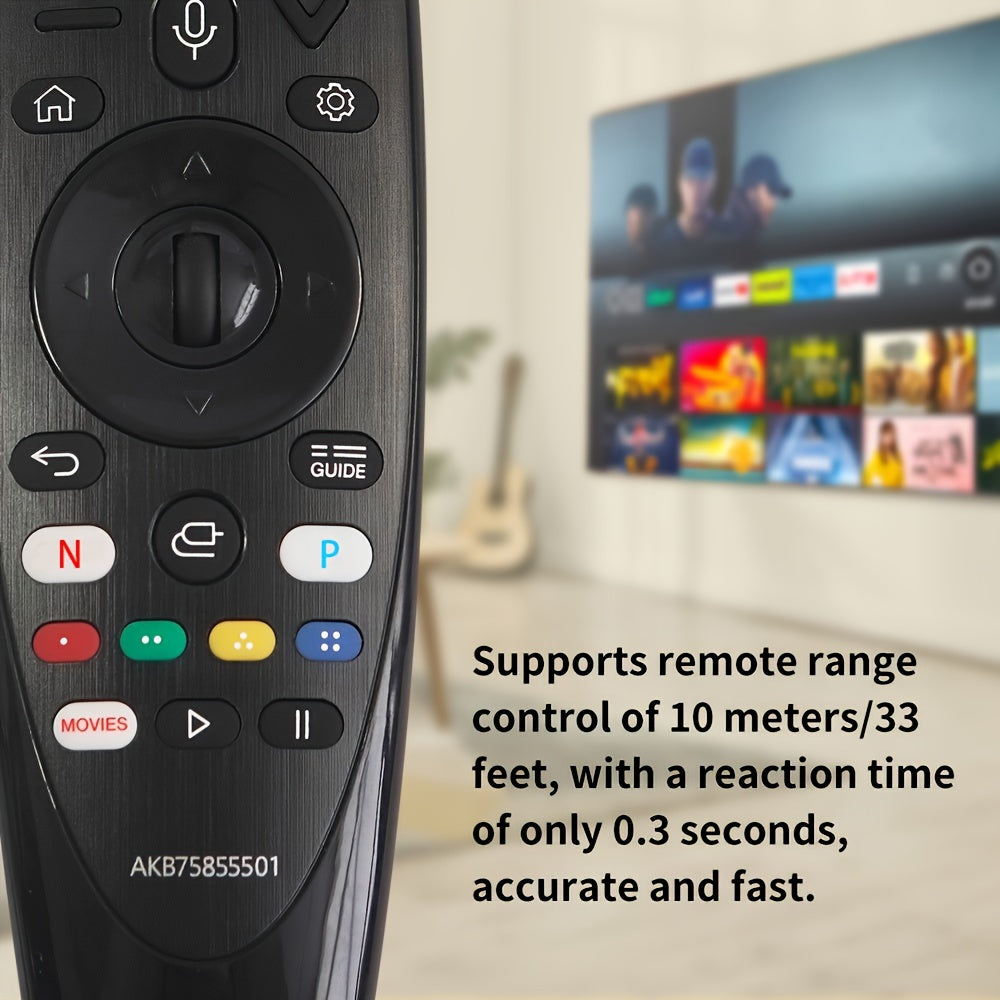 2017 LG TV universal remote control, stylish design, battery-powered, infrared sensor, no voice function, single device support, voltage ≤36V.