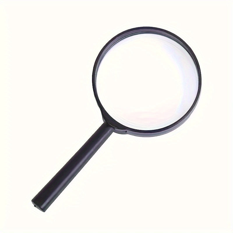 3-Pack Handheld Magnifying Glass Set with 5X Magnification and HD Lens for reading, suitable for seniors, office workers, and students. Portable and uncharged, no need for batteries.